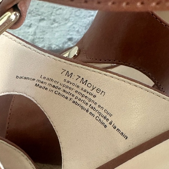 ✨Host Pic✨ Karl Lagerfeld Paris Savoie Leather Espadrille Wedges (Size 7) - Picture 6 of 7